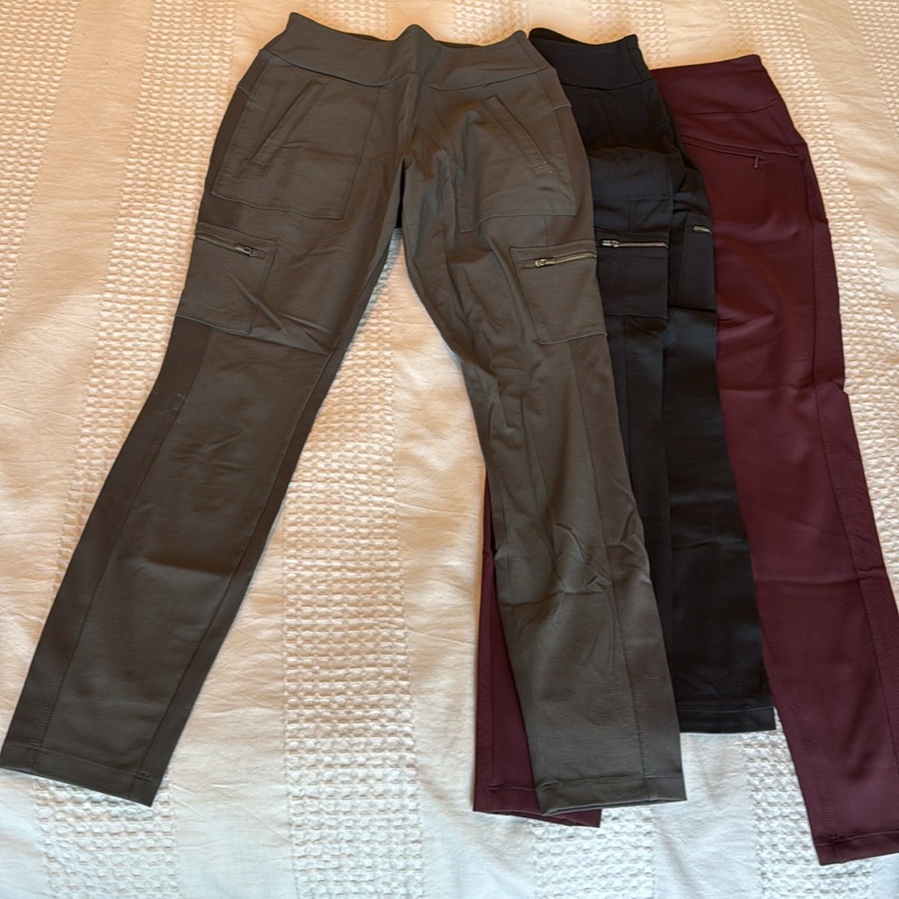 Athleta zipper detail high waist legging size 4